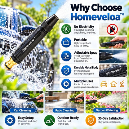Monizes™ High-Pressure Car Wash & Garden Spray Gun