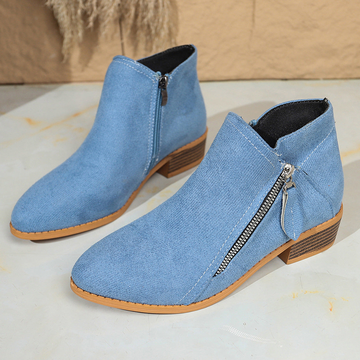 Women’s EasyStyle Low-Heel Ankle Boots
