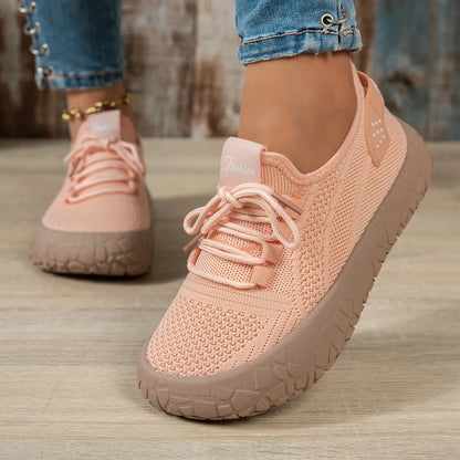 Women's breathable slip-on orthotic walking sneakers