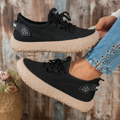 Women's breathable slip-on orthotic walking sneakers