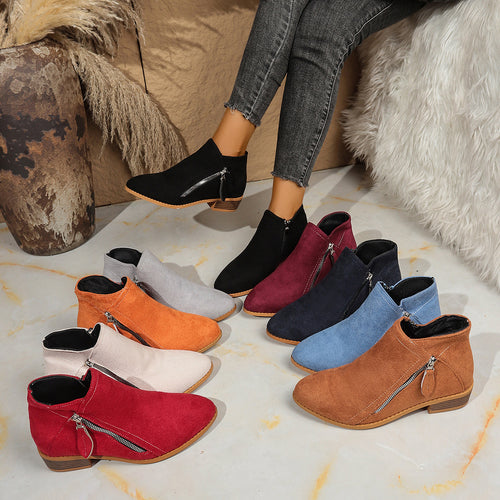 Women’s EasyStyle Low-Heel Ankle Boots