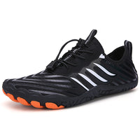 Black / Orange Stripe
