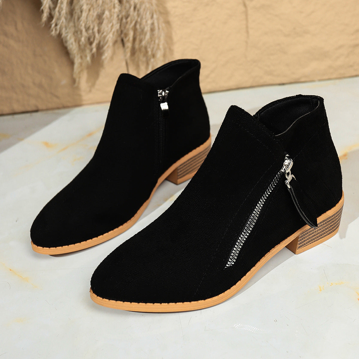 Women’s EasyStyle Low-Heel Ankle Boots
