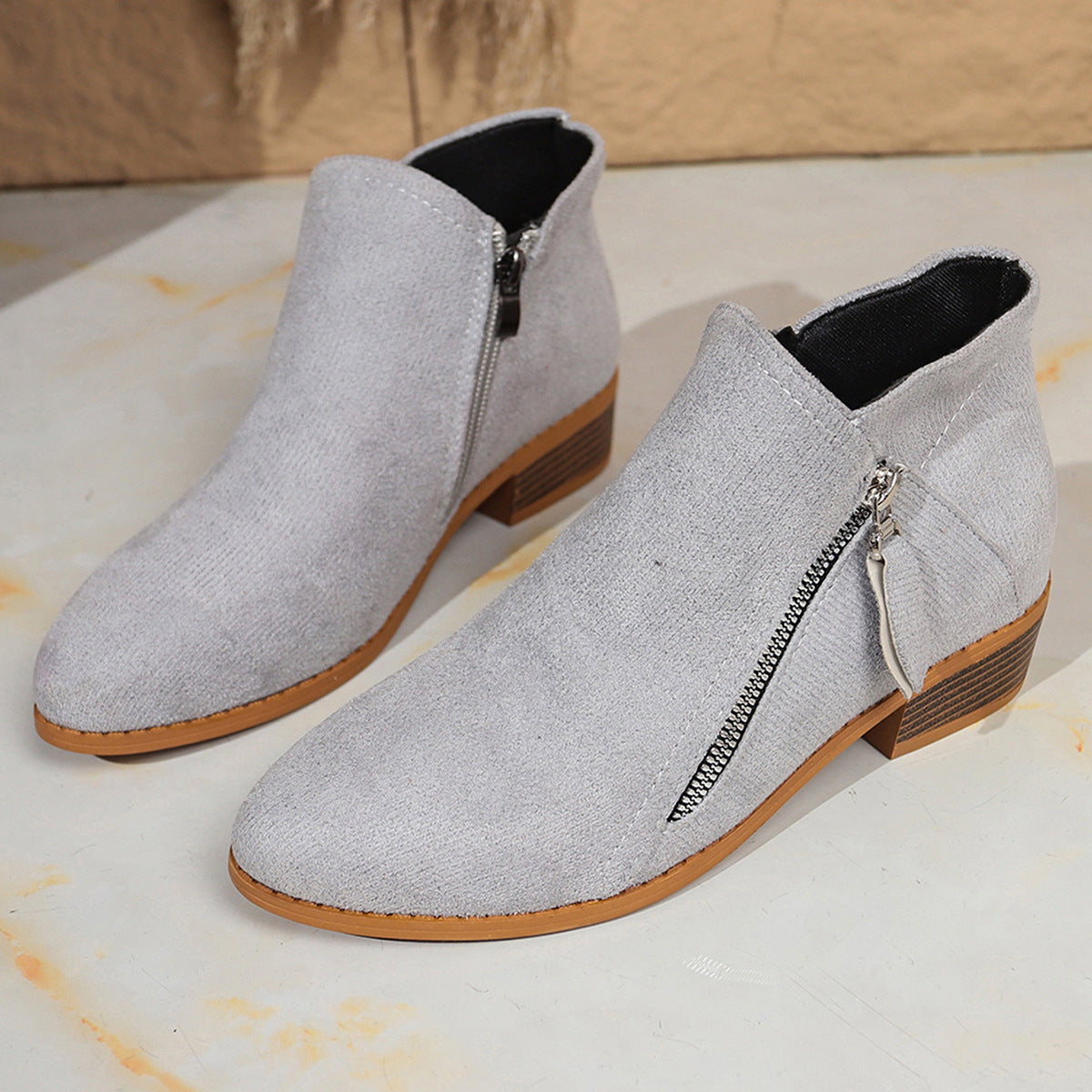 Women’s EasyStyle Low-Heel Ankle Boots