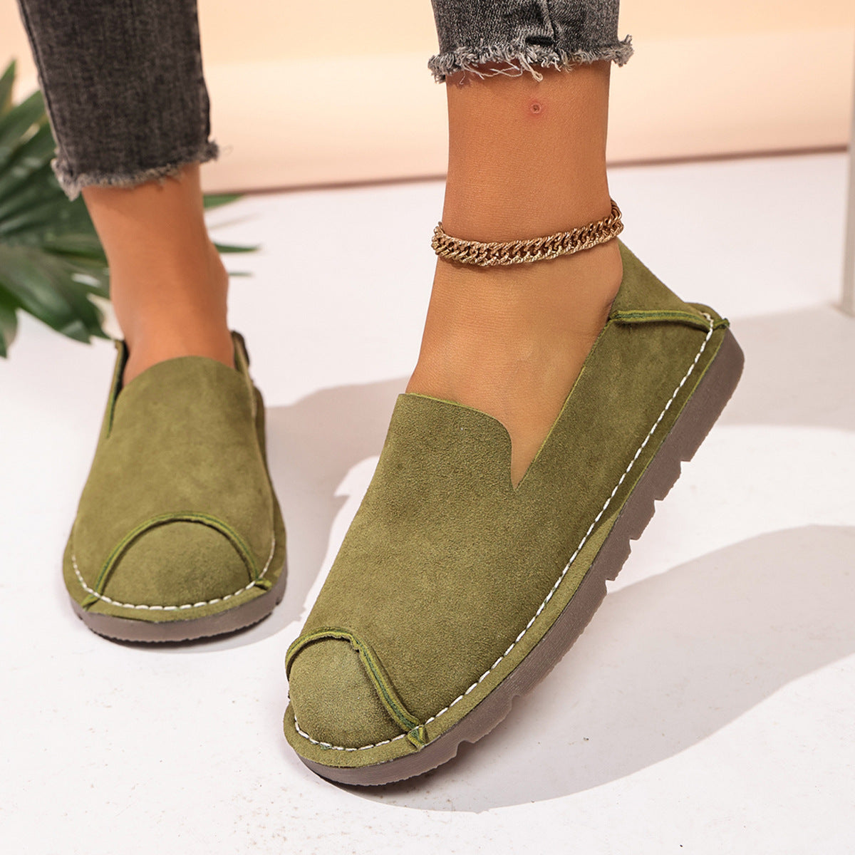 💥 Mega Sale - 50% OFF Best Sellers Today Only! 💥Women’s Wide Fit Comfort Slip-On Shoe