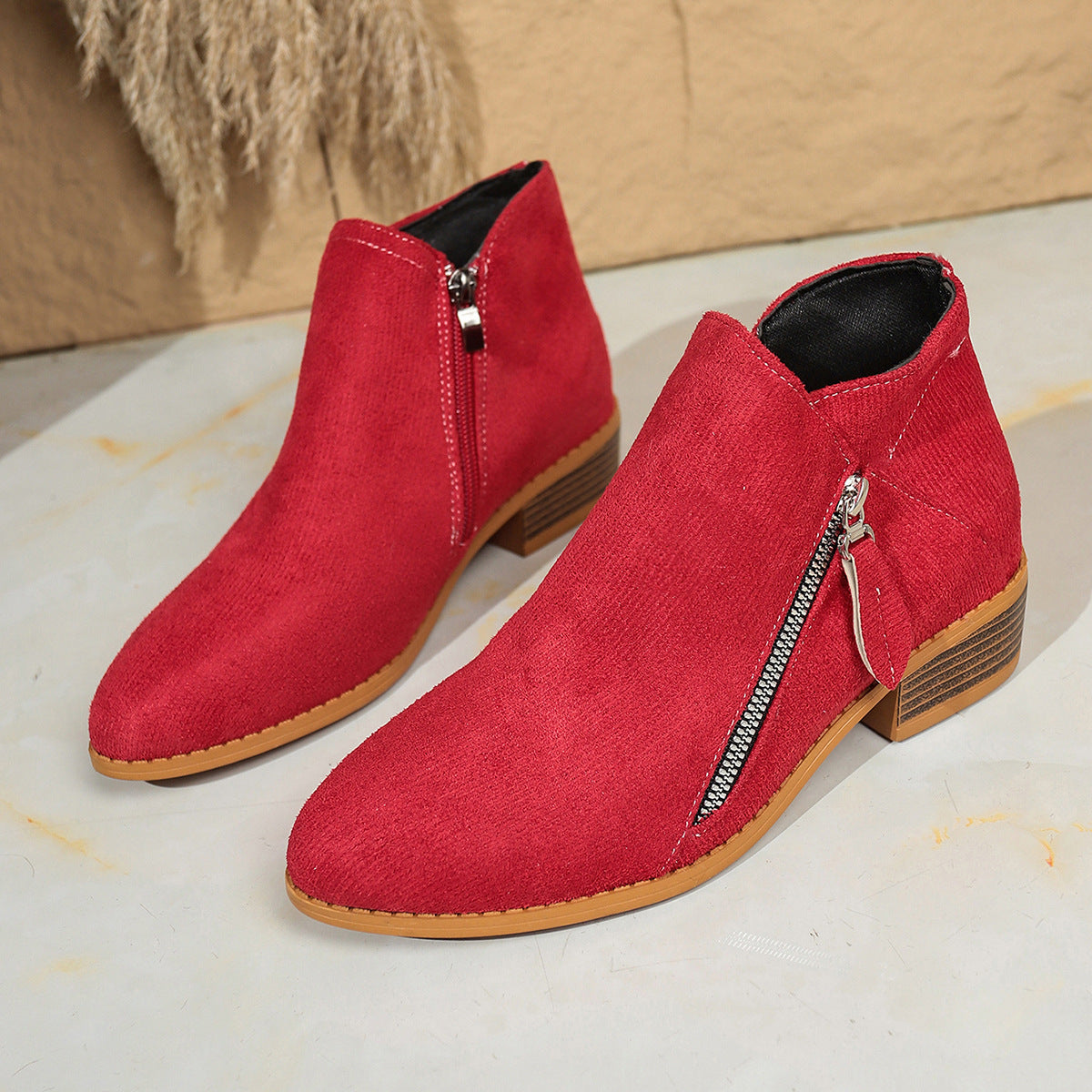 Women’s EasyStyle Low-Heel Ankle Boots