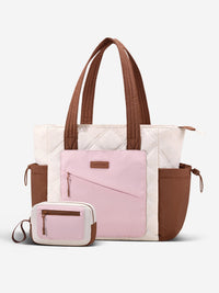 Beige & Pink