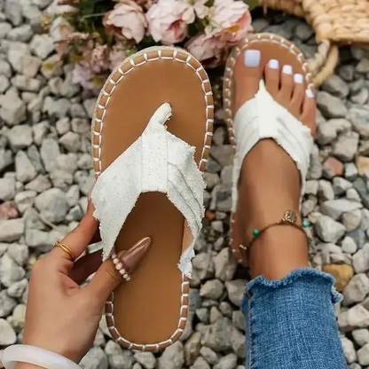 Damen Zehensteg-Slipper