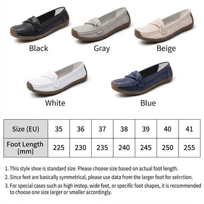 🔥Last Day Special🔥 Women's Orthopedic Leather Loafers – Comfort Walking Shoes