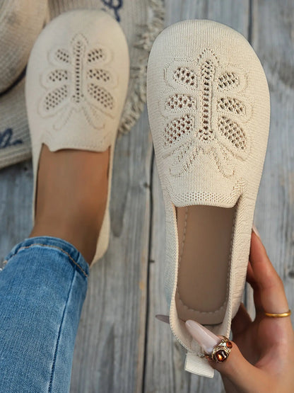 Women's Hollow Out Knit Shoes