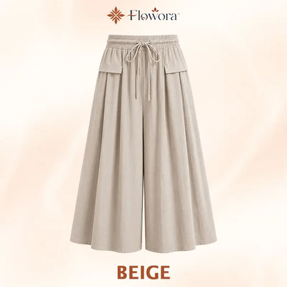 Flowora™ – Entspannte, weite Cropped-Culottes