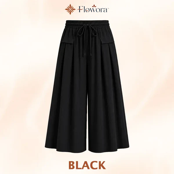 Flowora™ – Entspannte, weite Cropped-Culottes