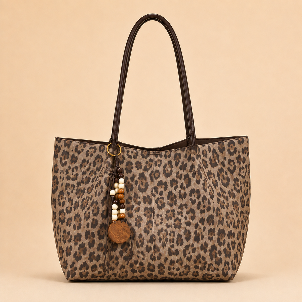 Velmora Leopard Tote – Geräumiger Alltagsstil für jeden Anlass