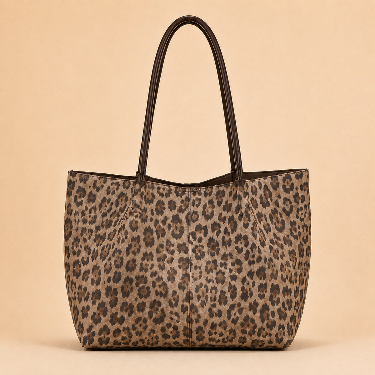 Velmora Leopard Tote – Geräumiger Alltagsstil für jeden Anlass