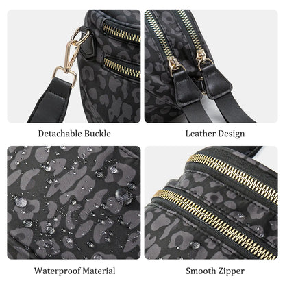 MEXS Bum Bag for Women 11L Crossbody Bags Fanny Packs Sling Belt Purse Waist Chest Shoulder Bag