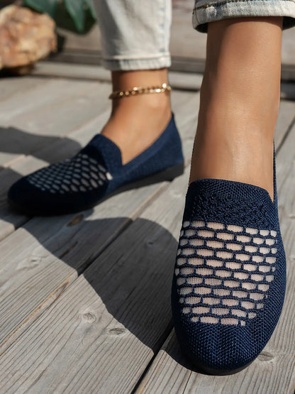 Women's Hollow Out Knit Shoes