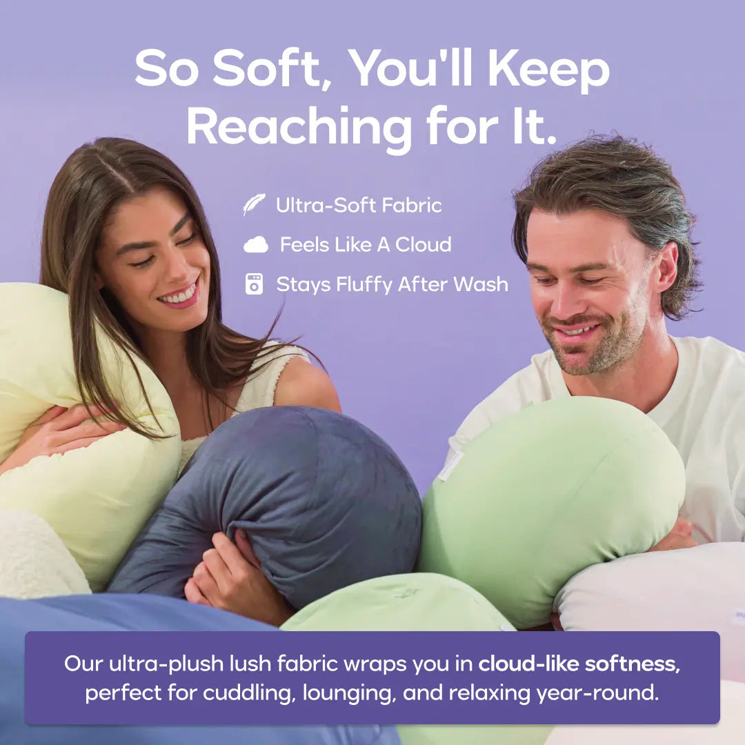 Mellow Sleep Pebble Pillow