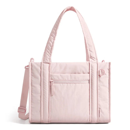 BAGSMART Boxy Tote Bag for Women, Crossbody Bag with Zipper/Detachable Shoulder Strap, Women's Tote Handbags, Daily Causal Work Bag Work Tote for Travel Work College School sohochic