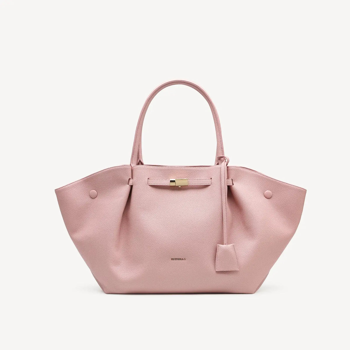 NEWBELLA Marella M Collapsible PU Leather Tote Bag with Magnetic Closure and Luggage Sleeve for Work and Travel #sohoch