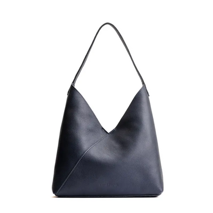 Portland Leather Naomi Shoulder Bag - Real Leather Crossbody & Slouchy Hobo Purse for Women