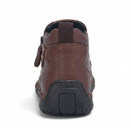 Last Day 55% OFF🔥Men's Handcrafted Vintage Genuine Leather Lightweight Ankle Chukka Boots