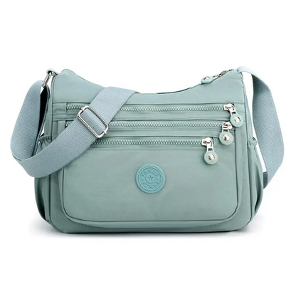 Women's Nylon Anti-Theft Crossbody & Shoulder Bag - Casual Messenger, Multi-Pocket Hands-Free Everyday Wallet, Ideal Gifts for Women (Mother's Day, Valentine's Day), Casual Messenger Bags