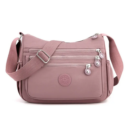 Women's Nylon Anti-Theft Crossbody & Shoulder Bag - Casual Messenger, Multi-Pocket Hands-Free Everyday Wallet, Ideal Gifts for Women (Mother's Day, Valentine's Day), Casual Messenger Bags
