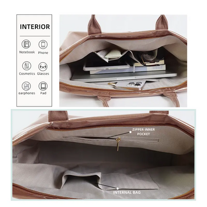 Women's Elegant Commuter Everyday Tote Bag