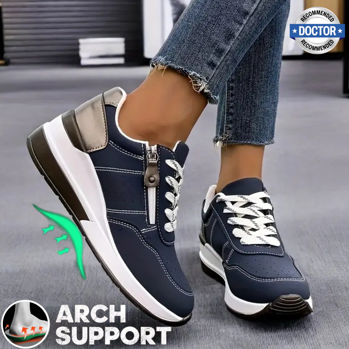 🔥Best Seller-Last Day Sale 60% OFF🔥Plus Size Women's Versatile Low Top Fashion Sneakers