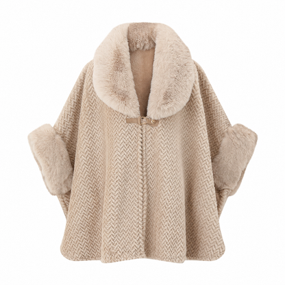 🔥Last Day Sale 55%🔥 2026 Winter Fur Collar Warm Cardigan Coat – Plus Size