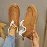 Women's Cozy Fleece-Lined Slip-On Ankle Boots