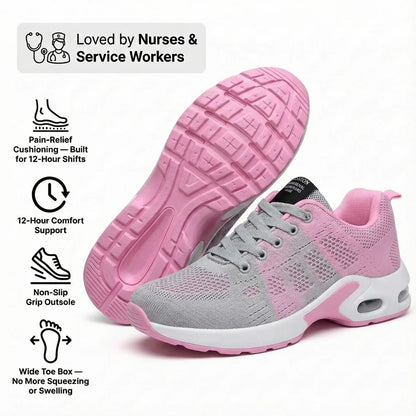 Homeveloa™ Pro — 12-Hour Shift Shoes for All-Day Foot, Knee & Back Pain Relief