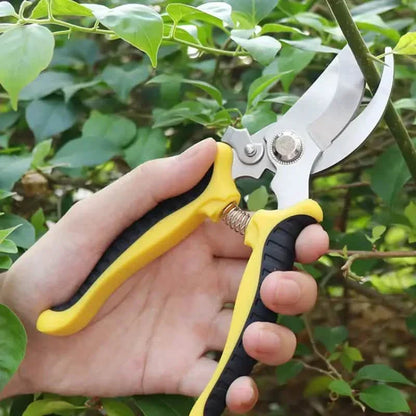 Heavy Duty Pruning Shears with Rust Proof Stainless Steel Blades Handheld Gardening Tools