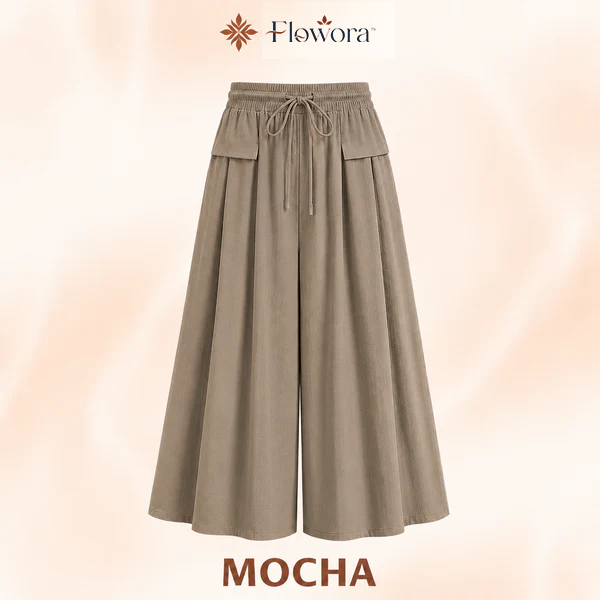 Flowora™ – Entspannte, weite Cropped-Culottes