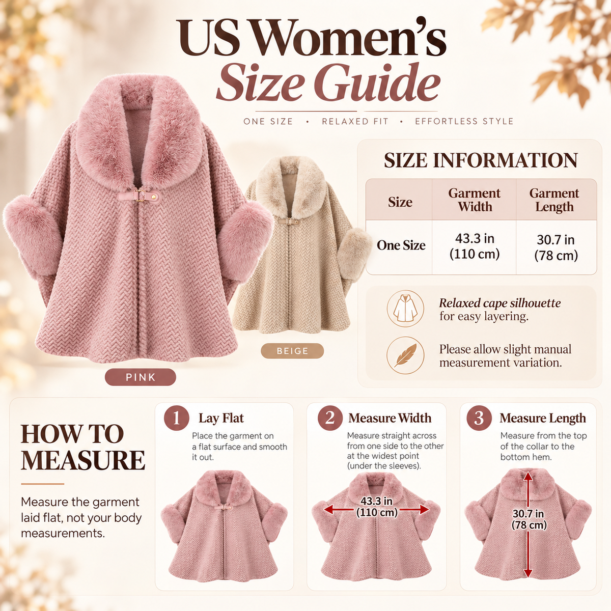 🔥Last Day Sale 55%🔥 2026 Winter Fur Collar Warm Cardigan Coat – Plus Size