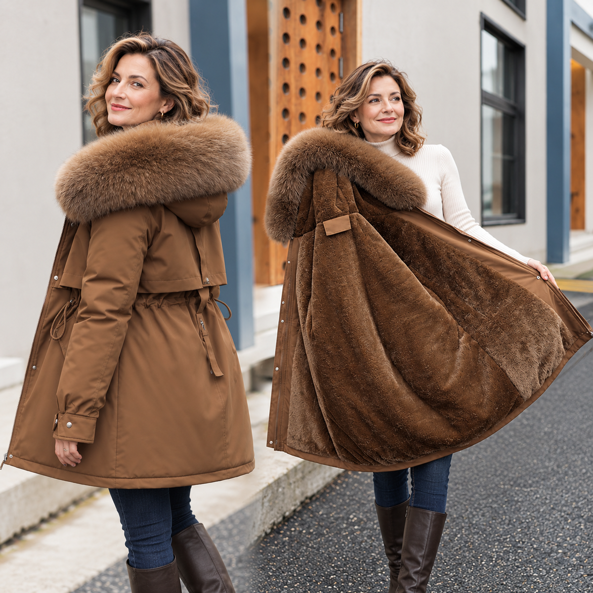 🔥Last Day Sale 55%🔥 2026 Women’s Winter Hooded Padded Parka Coat