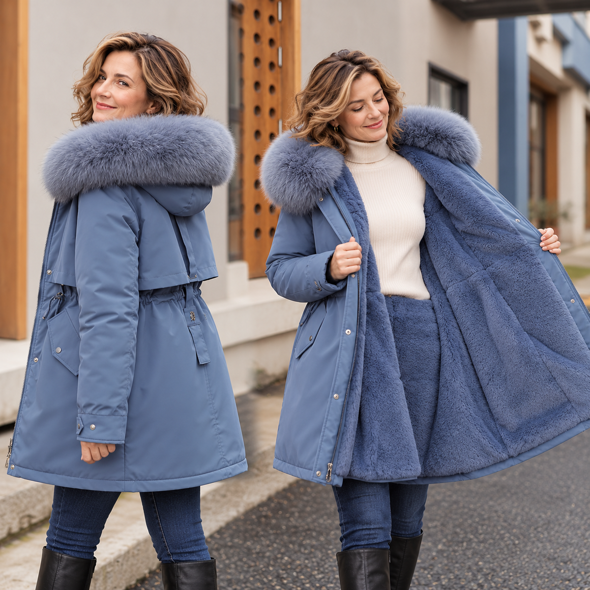 🔥Last Day Sale 55%🔥 2026 Women’s Winter Hooded Padded Parka Coat