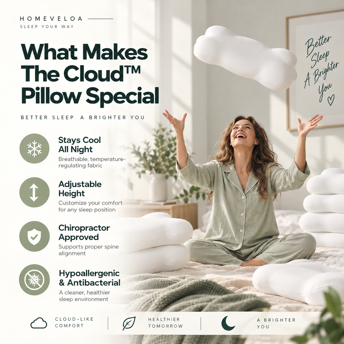 CloudAlign Pillow