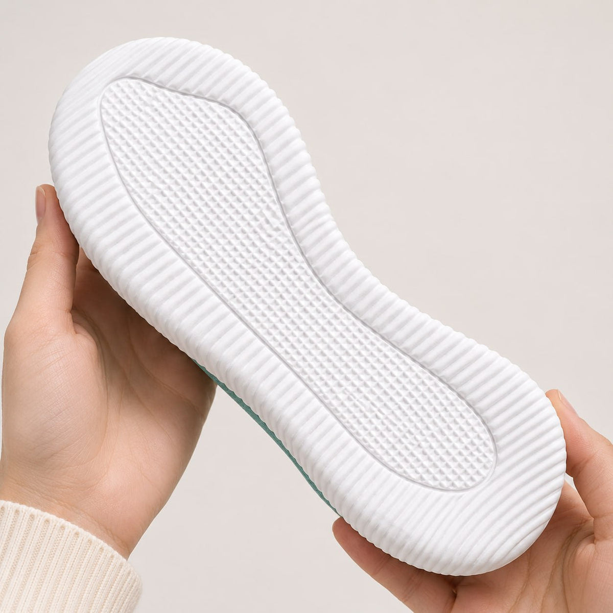 Stretch-Strick-Slipper