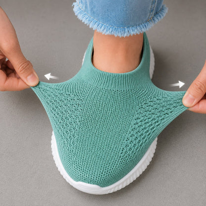 Stretch-Strick-Slipper