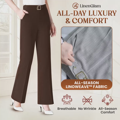 LinenGlam - LAST DAY 70% OFF - Women's All-Season Wide Leg Pants