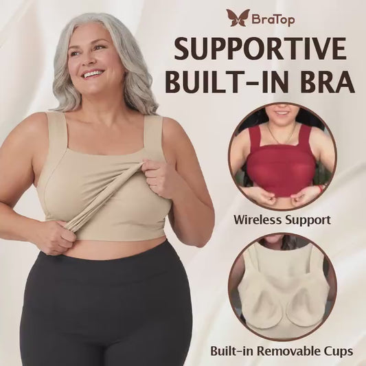 BraTop - ThermaCore Tanktop mit integriertem Komfort-BH