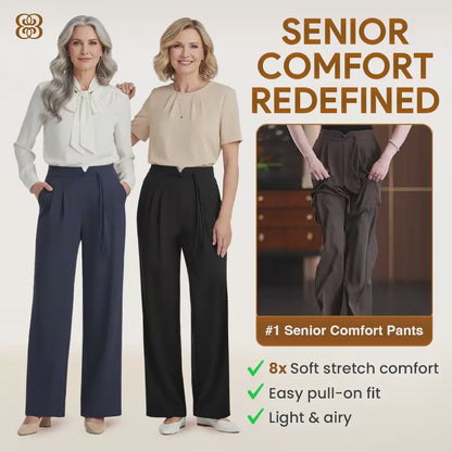 EllaEase - LAST DAY 70% OFF - Super Soft Stretch Straight-leg Comfort Pants