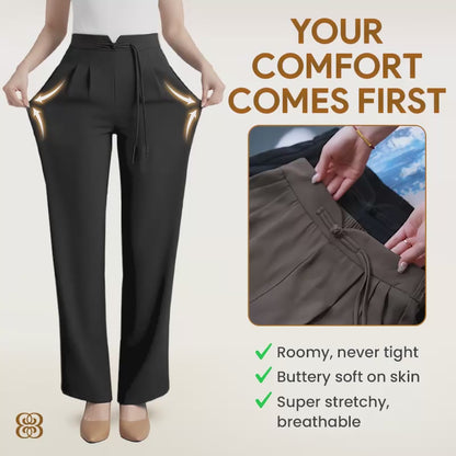 EllaEase - LAST DAY 70% OFF - Super Soft Stretch Straight-leg Comfort Pants