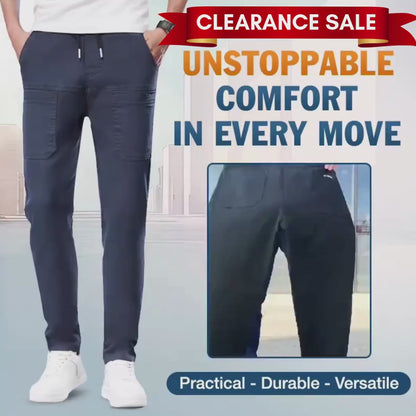 MultiPants – 70 % RABATT – Hochelastische, strapazierfähige Cargohose mit mehreren Taschen
