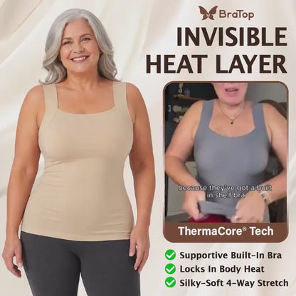 BraTop - ThermaCore Tanktop mit integriertem Komfort-BH