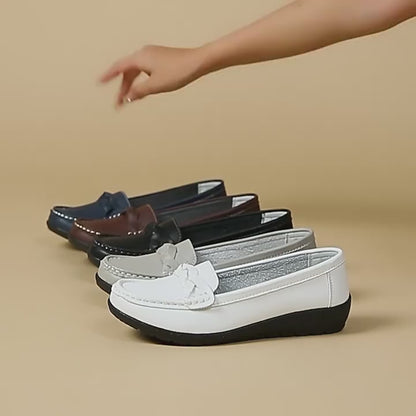 🔥60% OFF🔥 Women's Leather Orthopedic Loafers – Comfortable Everyday Shoes