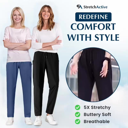 StretchActive – Ultraweiche, lässige Stretchhose für Damen mit perfektem Fall
