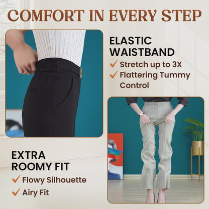 LinenGlam - LAST DAY 70% OFF - Women's All-Season Wide Leg Pants