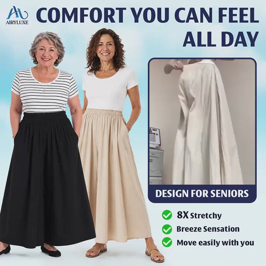 AiryLuxe – Elegante Weite Hosenröcke für Damen